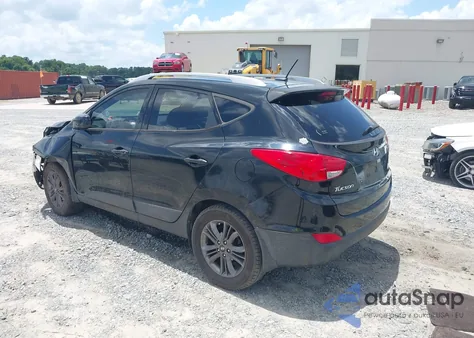 2014 Hyundai Tucson Se from USA, damaged, VIN KM8JU3AG1EU795688